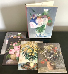Flowers In Art Notecards & envelopes