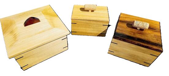 Hand-crafted heirloom-quality wood boxes