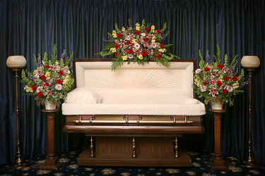 Floral Funeral Service: 3 pc. set