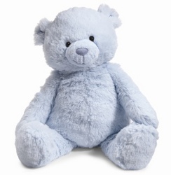 My First Bear, Blue, by Jellycat